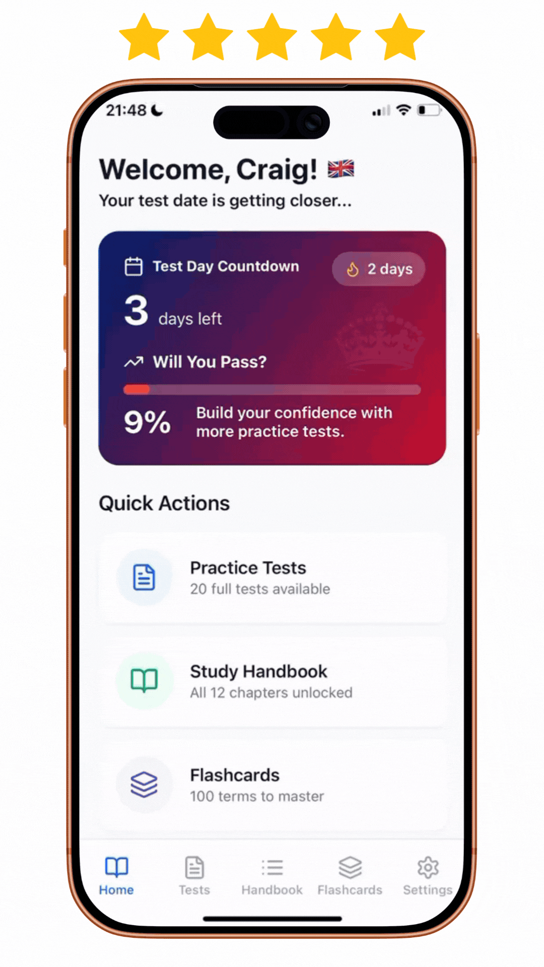 BritPass App - Life in the UK Test Practice
